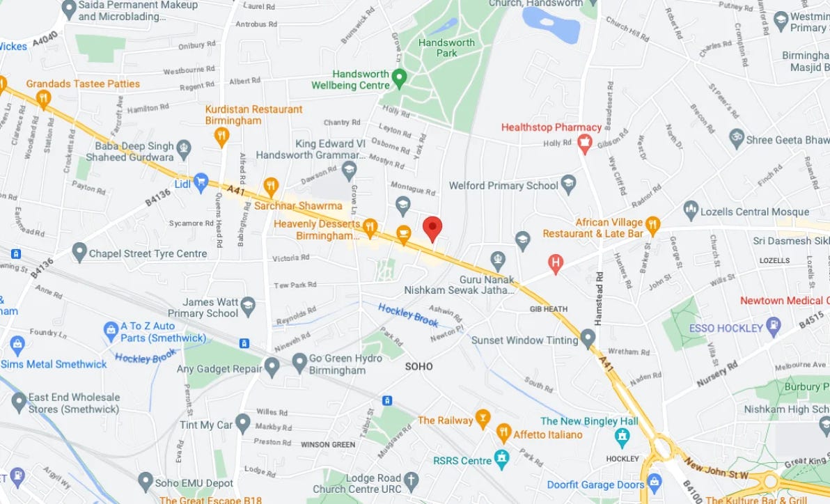 map for our location